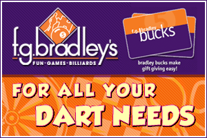 Buy your darts and dart supplies at FGBradley's!